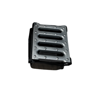 Esquinero plástico Wavedrain 110 + rejilla de acero